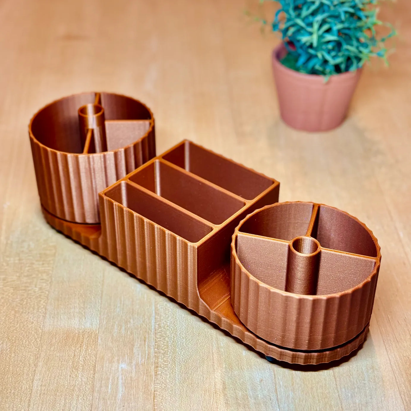 Spinning Bathroom Organizer V2 – Dönerek Erişim Sağlayan Banyo Düzenleyici