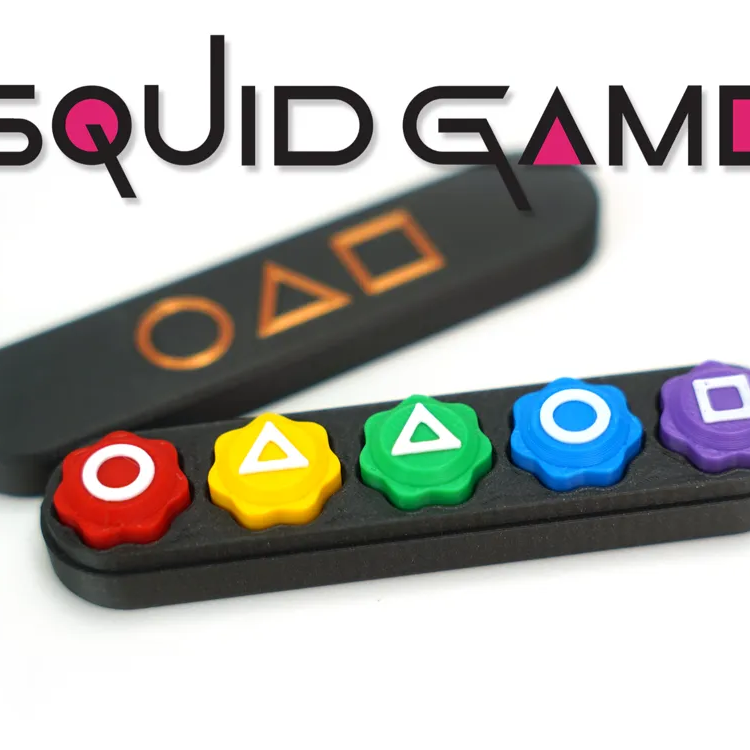Squid Game 2 – Gong‑gi Seti & Özel Taşıma Kutusu – Kore Geleneksel Jackstones
