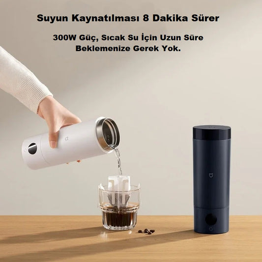 Xiaomi Mijia Taşınabilir Elektrikli Su Isıtıcısı 350ml